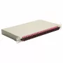 Equip 24-portin SC Duplex OM4 kuitujatkosrasia 1U rack-asennus, asennettu, harmaa