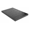 Equip EZVS-19-1-10-B 19 tuuman 1U säädettävä hylly, 1000 mm syvyys, musta