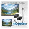 Equip USB-C Keystone -liitin, USB 3.2 Gen 2, USB-C naaras-naaras, musta