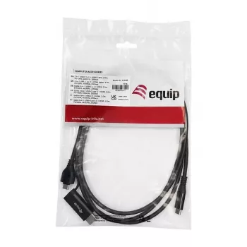 EQUIP USB-C - USB-C + HDMI -adapteri 100W PD:llä, 4K/60Hz, alumiini
