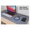 EQUIP USB-C - USB-C + HDMI -adapteri 100W PD:llä, 4K/60Hz, alumiini