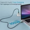 Equip USB-C - USB-C + HDMI-adapteri 100W Power Delivery, 4K 60Hz, alumiini