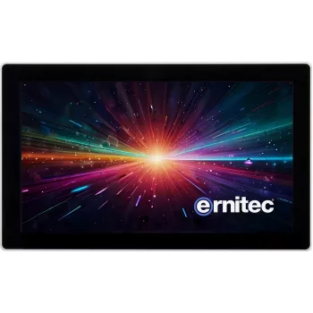 ERNITEC 13 tuuman teollisuus-kosketuspanoraamatietokone, Intel Core i5, 6GB RAM, HDD, 4G LTE, IP67/IP22 0070-24113-WT-OS