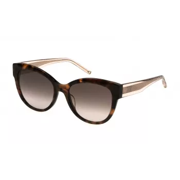 ESCADA naisten aurinkolasit SESD99-5509XK cat eye Havana ruskea gradient 55 mm