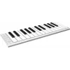 ESI Xkey 25 USB MIDI -ohjainkoskettimisto - 25 kosketusherkkää kosketinta, polyfoninen aftertouch, harjattu alumiini, ultralitteä, hopea