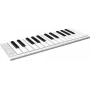 ESI Xkey 25 USB MIDI -ohjainkoskettimisto - 25 kosketusherkkää kosketinta, polyfoninen aftertouch, harjattu alumiini, ultralitteä, hopea