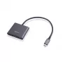 ESTUFF USB-C AV-moniporttikeskitin (USB-C, 7-in-1, HDMI 4K60, 2x USB-A 3.0, USB-C PD 60W, Gigabit Ethernet, SD/MicroSD)