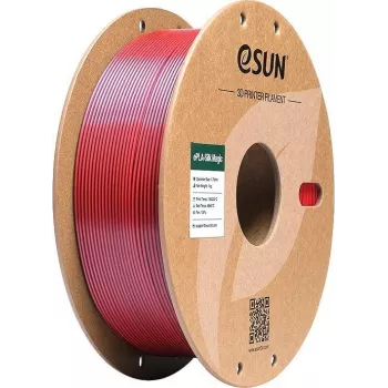 eSUN ePLA-Silk Magic 1,75mm musta-punainen 1kg 3D-tulostimen filamentti EPLA-SILKMAGIC-P175BR1