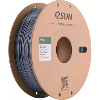 eSUN PETG+ 1,75mm harmaa 1kg paperikela 3D-tulostin filamentti PETG+175H1P1