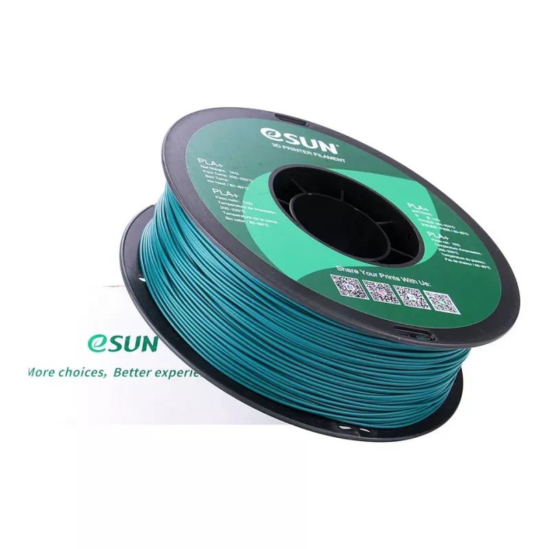 ESUN PLA+ 1,75 mm vihreä 3D-tulostimen filamentti, 1 kg