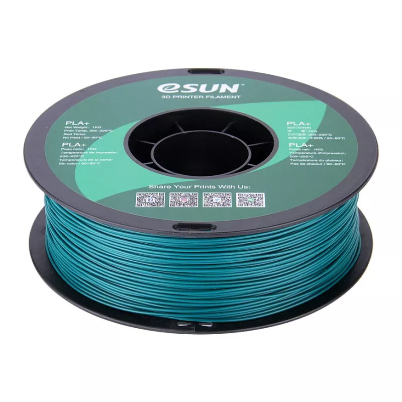 ESUN PLA+ 1,75 mm vihreä 3D-tulostimen filamentti, 1 kg