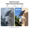eufy eufyCam C36 solo 4K UHD langaton aurinkoturvakamera, valkoinen