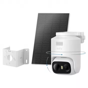 eufy eufyCam C36 solo 4K UHD langaton aurinkoturvakamera, valkoinen