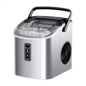 EUHOMY IM08 jääpalakone, 1,2 L, 12 kg (hopea)