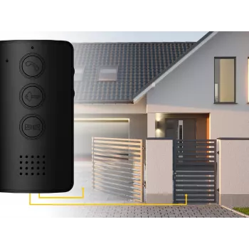 EURA ADP-09A3 intercom musta hands-free