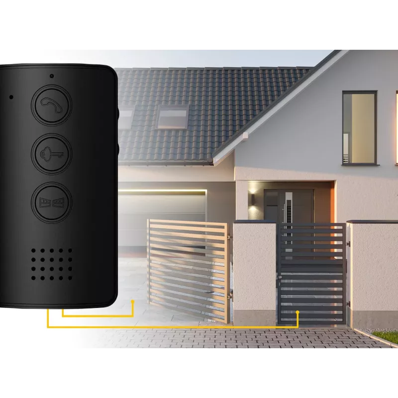 EURA ADP-09A3 intercom musta hands-free