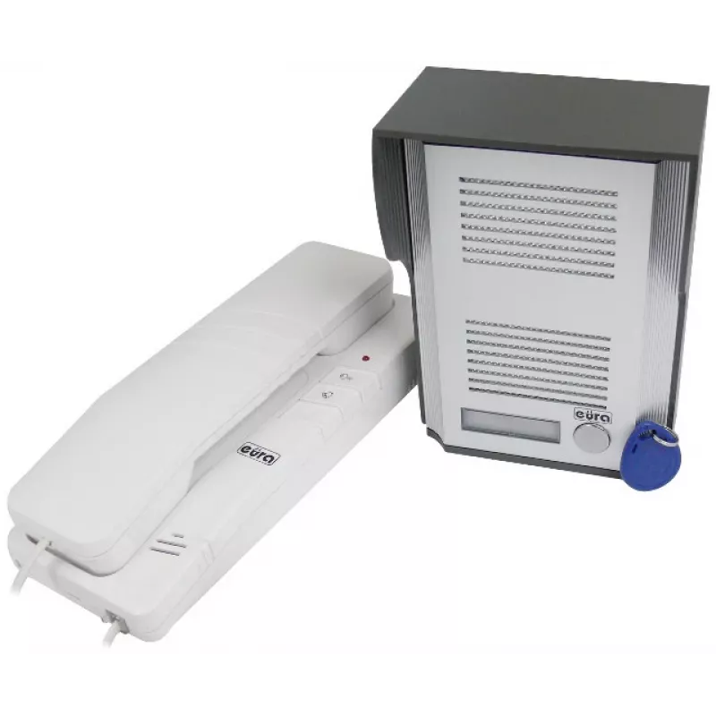 EURA ADP-41A3 yhden perheen audio-ovipuhelinjärjestelmä RFID-lukijalla (RL-3203ID)