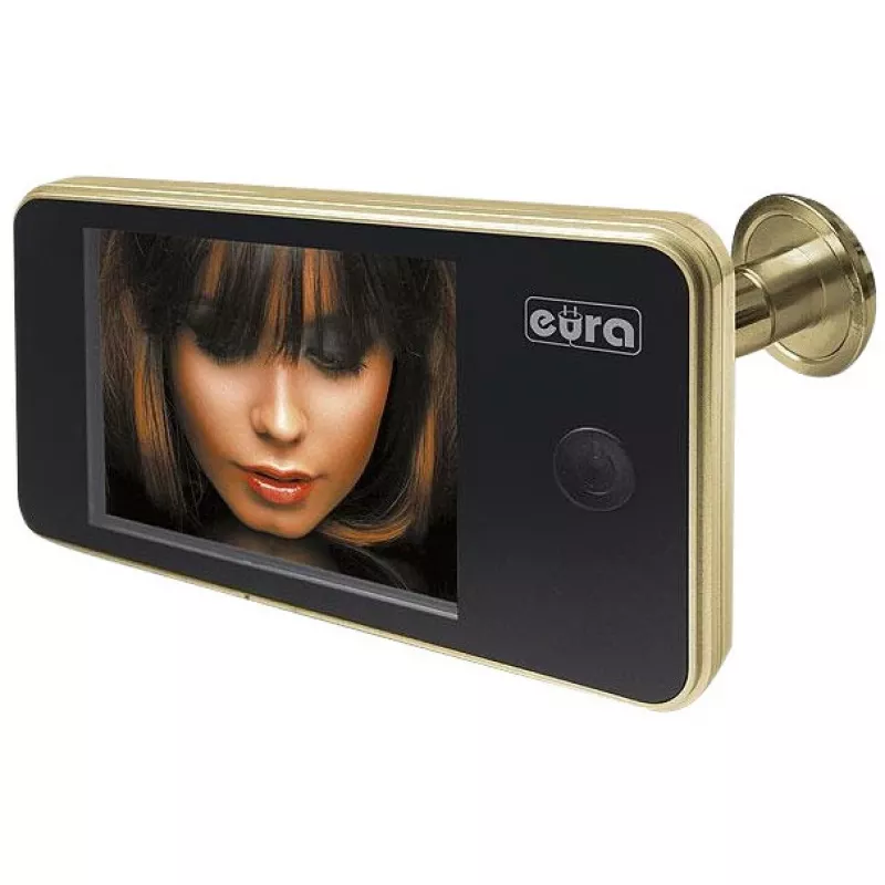 EURA VDP-01C1 ERIS digitaalinen ovisilmä 3,2 inch LCD kulta