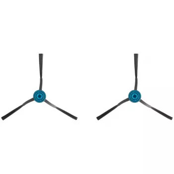 Eureka J15 sivuharjat x 2 kpl - varaosa 3-haaraiset nylon-reunaharjat J15 robotti-imurille