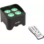 EUROLITE AKKU Mini UP-4 QCL Spot MK2 RGBW uplight - langaton, 9h akku, 4x4W LED