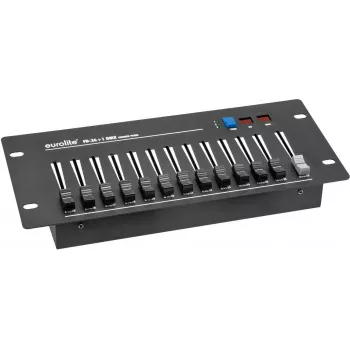 EUROLITE FD-36+1 DMX himmenninpaneeli 36-kanavainen valonohjain master-faderilla
