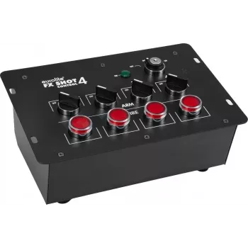 EUROLITE FX Shot Control 4 4-kanavainen ohjain erikoistehosteille konfetti CO2
