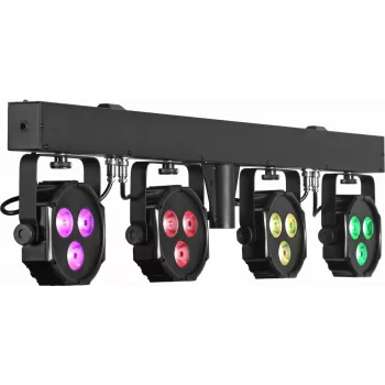 EUROLITE LED KLS-402 kompakti valosarja AIR 4x RGB/WW spotit AirW Wireless
