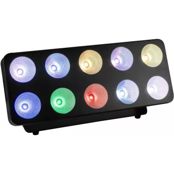 EUROLITE LED Pixel Matrix Panel 2x5 RGB/WW DMX näyttämövalo 10x12W 45°