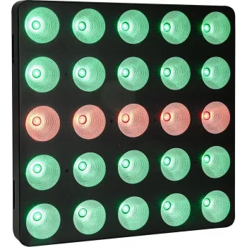 EUROLITE LED Pixel Matrix -paneeli 5x5 RGB/WW pikseliohjauksella ja DMX:llä