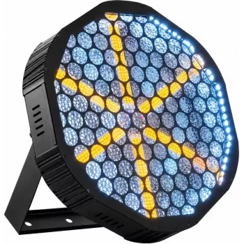 EUROLITE LED RETRO 6 Spot ABL 6x3W lämminvalkoinen LED-spotti DMX:llä 51916605