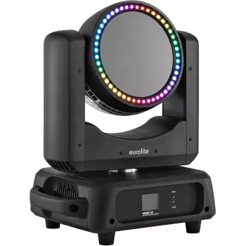 EUROLITE MDM-50 Moving Double Mirror -efektivalo 10 värin ja 10 gobon pyörillä, 4-kanava DMX, Sound Active, 230V, 280W 51918900