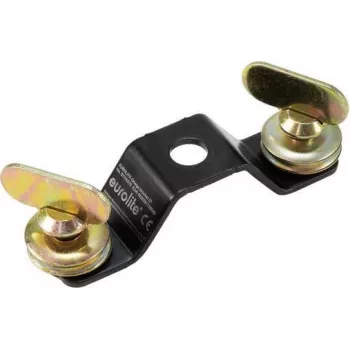 EUROLITE Omega Bracket 57 asennuskiinnike liikkuville valoille, 3 mm teräs, 110 x 30 x 47 mm