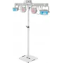 EUROLITE Set LED KLS Laser Bar FX -valosarja valkoinen + BPS-2 kaiutinteline valkoinen 20000920