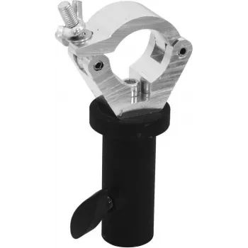 EUROLITE STR-3550L ristikkoon kiinnitettävä adapteri puolikytkin 75 kg 32-35 mm hopea 59007084
