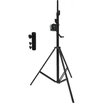 EUROLITE STT-400/85 kammenjalustasarja STV3529 pitkällä adapterilla, TÜV/GS-sertifioitu, musta 20000328