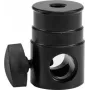 EUROLITE TV Spigot -adapteri 16 mm M10-kierteellä – tukeva teräsadapteri 15 kg asti