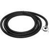 EUROLITE UAN-1 yleissavukoneadapteri letkulla, 40 mm ulostulo, 1 m joustava letku, musta 51702066