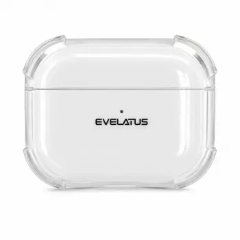 Evelatus Apple AirPods 3 TPU-suojakotelo kiiltävä läpinäkyvä