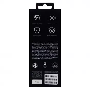 Evelatus Apple AirPods Pro kotelo EAC04 vaaleanpunainen