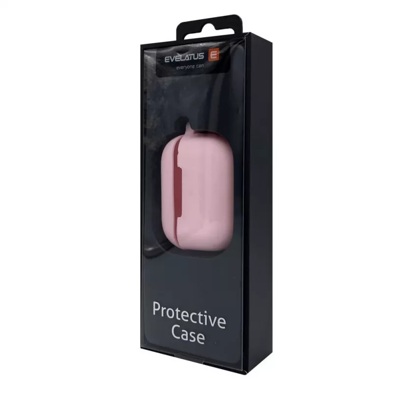 Evelatus Apple AirPods Pro kotelo EAC04 vaaleanpunainen