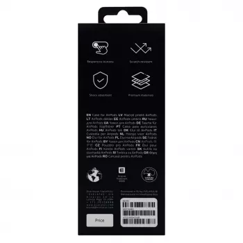 Evelatus Apple AirPods Pro -kotelo EAC04, valkoinen