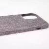 Evelatus Apple kangaskotelo iPhone 12 minille EFC01 - musta