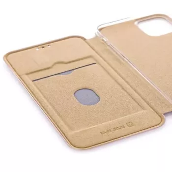 Evelatus Apple iPhone 11 kirjakotelo kulta
