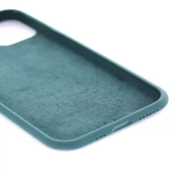 Evelatus Apple iPhone 11 Premium Soft Touch -silikonikotelo kuusen vihreä