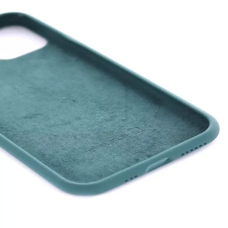 Evelatus Apple iPhone 11 Premium Soft Touch -silikonikotelo kuusen vihreä