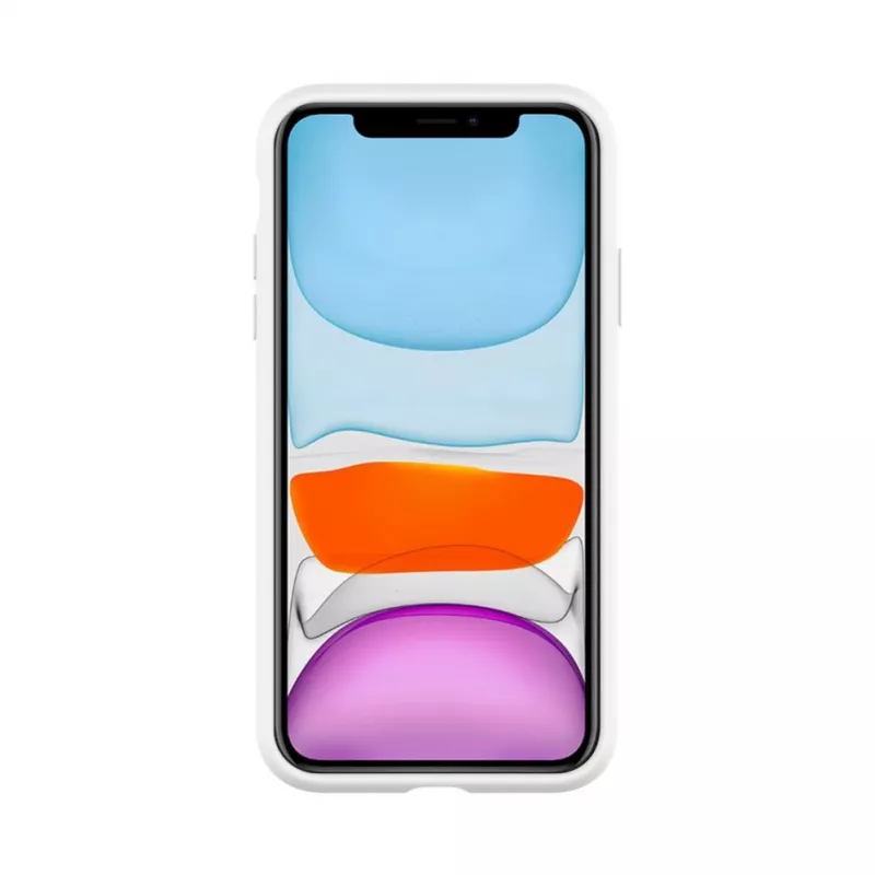 Evelatus Apple iPhone 11 Premium Soft Touch -silikonikotelo valkoinen