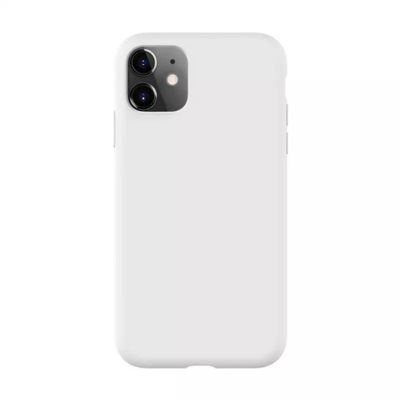 Evelatus Apple iPhone 11 Premium Soft Touch -silikonikotelo valkoinen
