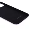 Evelatus Apple iPhone 11 Pro Max Nano -silikonikotelo Soft Touch TPU musta
