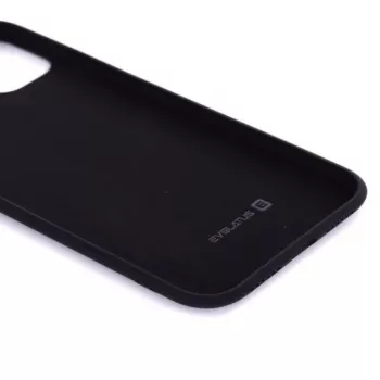 Evelatus Apple iPhone 11 Pro Max Nano -silikonikotelo Soft Touch TPU musta