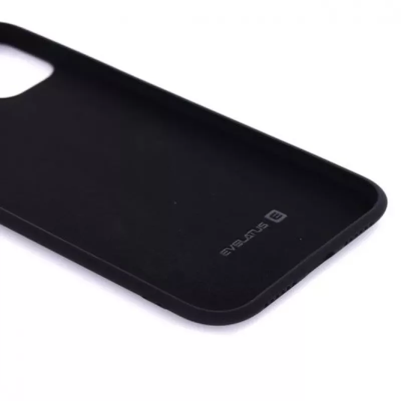 Evelatus Apple iPhone 11 Pro Max Nano -silikonikotelo Soft Touch TPU musta